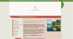 Desktop Screenshot of camping-lanzer-see.de
